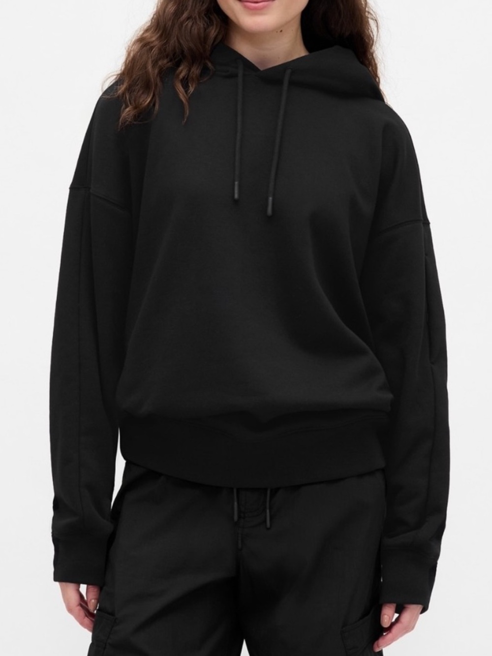 Gap × BÉIS Adult Heavyweight Travel Hoodie Black Size xxs